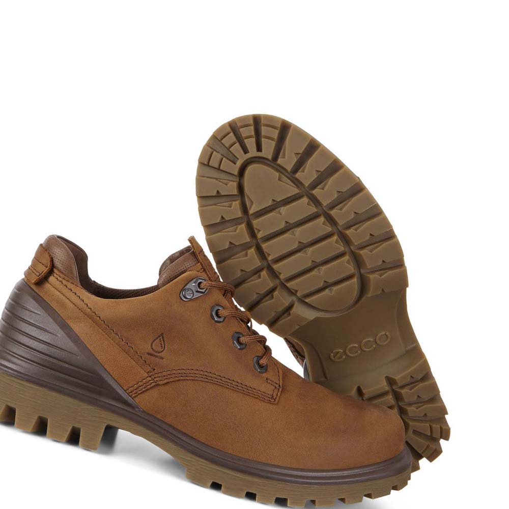 Men's Ecco Tredtray Hiking & Trail Brown | USA 575PJJ